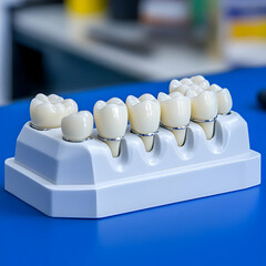 Dental Model: Realistic 3D Teeth Illustration
