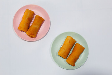 Risoles or risoles, is a traditional Indonesian snack. It contains mayonnaise mixed with eggs,...
