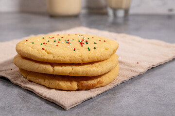 Sugar Cookie on a Napkin
