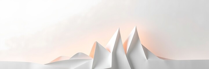 3d render of a paper background