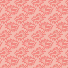 Seamless vector pattern print wallpaper background with paisley ornament ethnic art decor design	