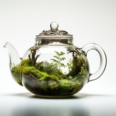 The plant world in a teapot