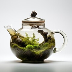 The plant world in a teapot