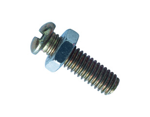 Bolt element isolated 