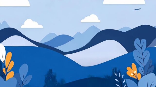 Modern light blue vector pattern features playful textures in a cartoon style, perfect for digital design projects.