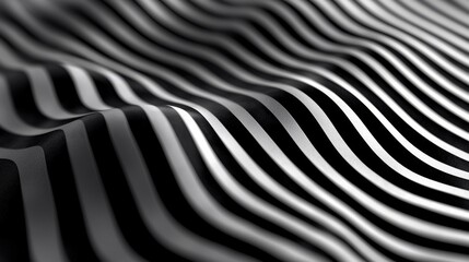 Elegant High Fidelity Repetitive Line Pattern