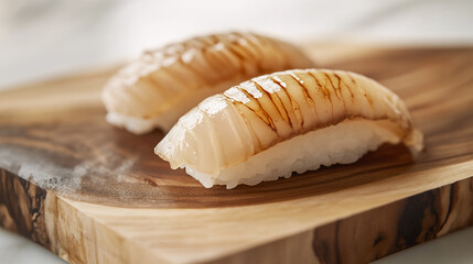 nigiri sushi, food photography