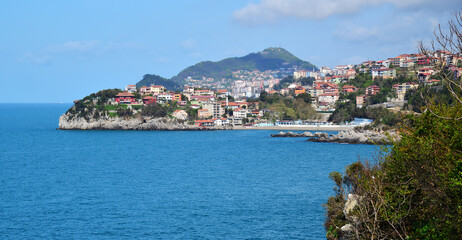 Fototapeta premium A view from Zonguldak, Turkey