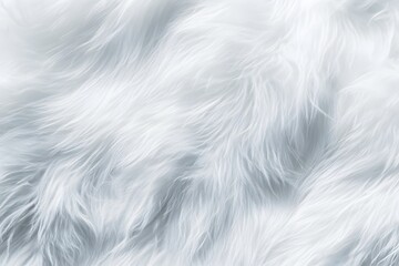 Obraz premium Light Gray and White Fur or Feather Texture