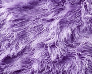 Obraz premium Close-up Texture of Light Purple Fur-like Fabric