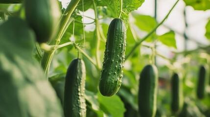 hydroponic cucumber cultivation