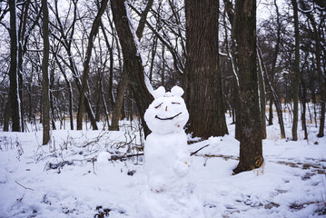 Smiling Snowman