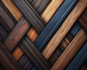 Discover the beauty of Traditional Irish Patterns in Natural Textures this weave of wood and grain...