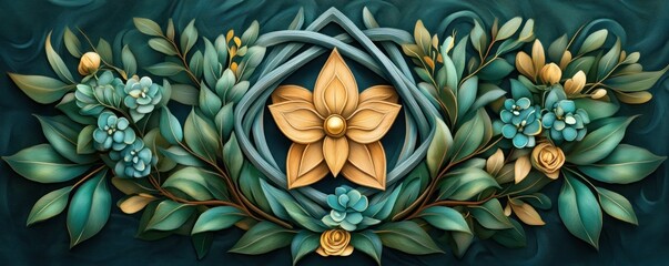 Discover Traditional Irish Patterns and Mythical Art Explore vivid, imaginative patterns inspired by Irish legends and mythological figures, featuring Celtic knots, floral designs, and symbolic