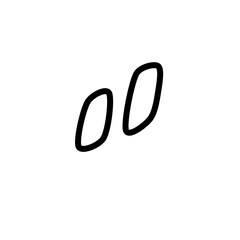 quote and quote symbol vector icon