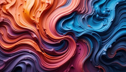 Vibrant Abstract Swirling Texture Background, abstract wallpaper