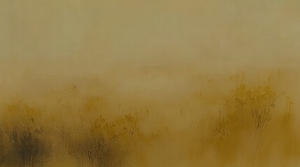Obraz premium Abstract Landscape with Soft Yellow Tones and Textured Background