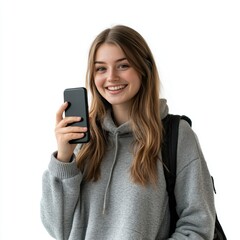 student reading a book 