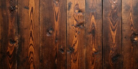 Dark Brown Wood Texture Background 