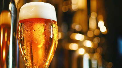 A contemporary brewery featuring brewmasters overseeing fermentation tanks, sampling freshly crafted beer, all set in a stylish industrial environment that blends functionality with aesthetics.