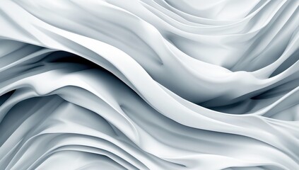 Abstract Draped Fabric