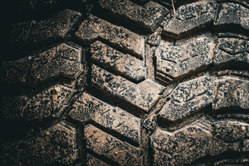 tire track background