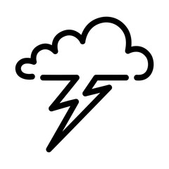 Weather line icon
