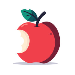 Bitten apple