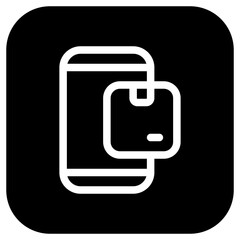 Obraz premium Editable package, tracking app, mobile phone vector icon. Shipping, delivery, e-commerce, logistics. Part of a big icon set family. Perfect for web and app interfaces, presentations, infographics, etc