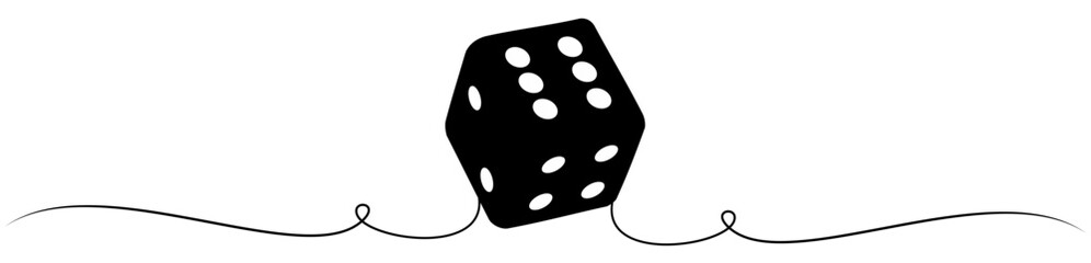 casino dice illustration
