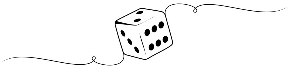 casino dice illustration