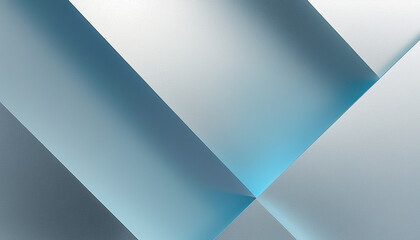 Obraz premium Abstract geometric background with light blue and gray diagonal lines. Modern, minimalist design for presentations, websites, or corporate branding.