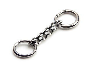 Obraz premium Metal Key Chain with Rings