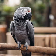 Obraz premium African Grey Parrot