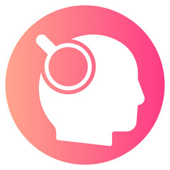 search gradient icon