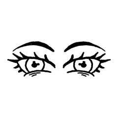 illustration of an eye