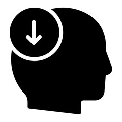 down arrow glyph icon