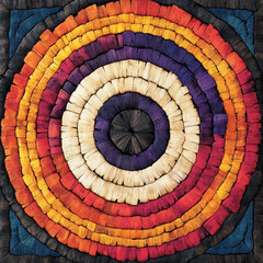 Fototapeta premium Pomo Basket Pattern