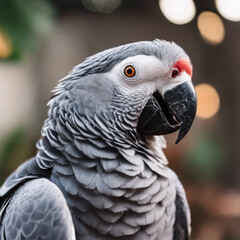 Obraz premium African Grey Parrot