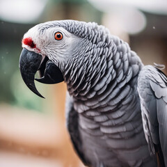 Fototapeta premium African Grey Parrot
