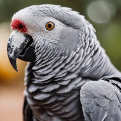 Fototapeta premium African Grey Parrot