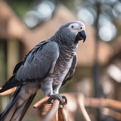 Obraz premium African Grey Parrot