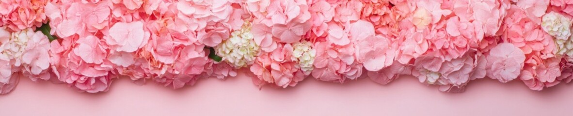 Vibrant Pink Floral Wall with Textured Flowers