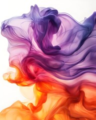 Obraz premium Abstract Colorful Swirling Fluid Design