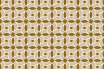 white and gold color repeating pattern vectors
