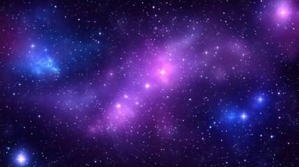 Fototapeta premium Light Purple, Pink vector layout with cosmic stars. Space stars on blurred abstract background with gradient. Smart design for your business advert.