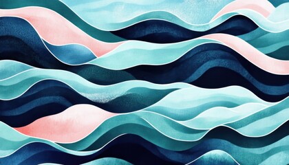 Serene Cartoon River Illustration Ideal for Travel Promotions