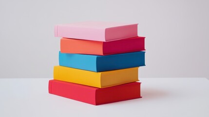 
Colorful plastic blocks, a staple of child development and early education, stack precariously on a blank sheet of paper