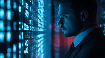 Cyber security and data protection, internet network security, protect business and financial transaction data from cyber attack, user private data security encryption