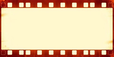 Fototapeta premium Vintage Film Strip Frame Retro Movie Background